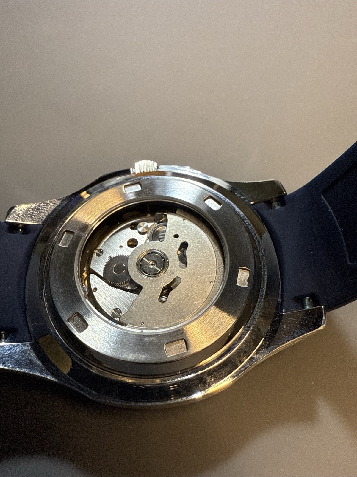 Custom 40mm “Aqua” Style Blue Dial Mod Watch w/ NH35 Automatic