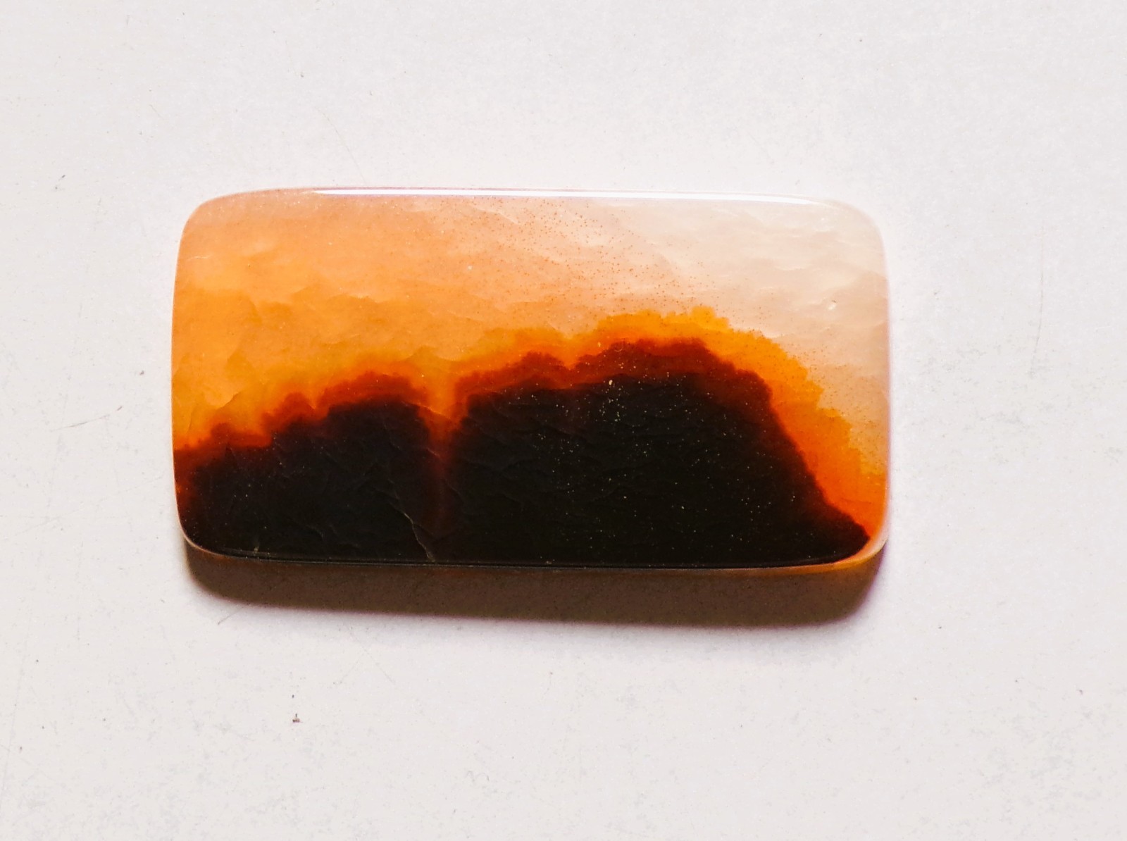 11.35 Cts Natural Shazar Dendritic Agate Cabochon Loose Gemstone 26X14X2.5MM 167