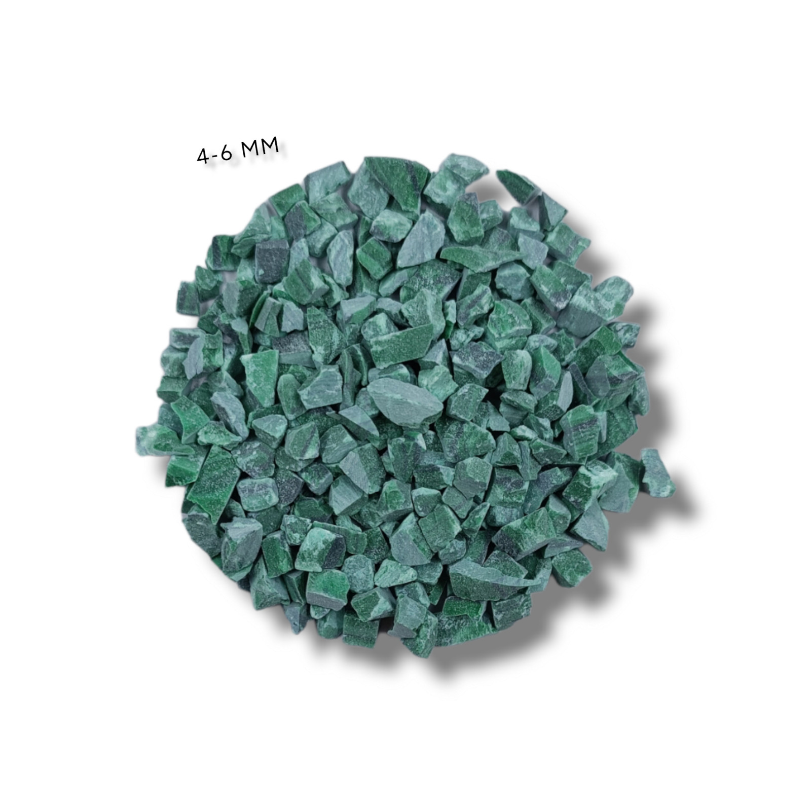 Crushed Malachite Gemstone Coarse Stone Inlay Woodworking Powder Inlay