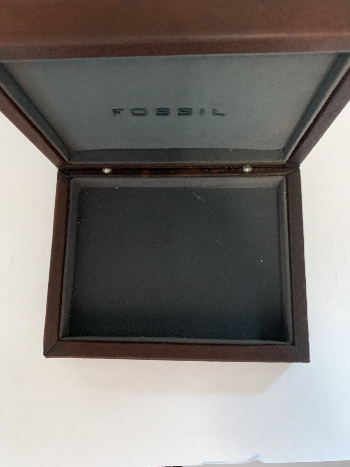Fossil Genuine Leather Watch Storage Case 5.5in X 4.25in X 1.75in Case Only