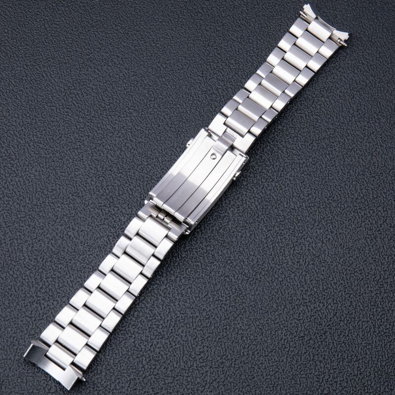 21mm 316L Steel Bracelet Wrist Watch Band Fits Omega Planet Ocean 600M