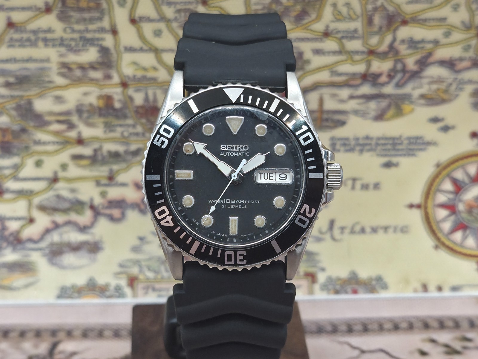 Seiko Mens Automatic Watch SKX031 Scuba Divers 7S26-0040 c.November 1996 BOXED