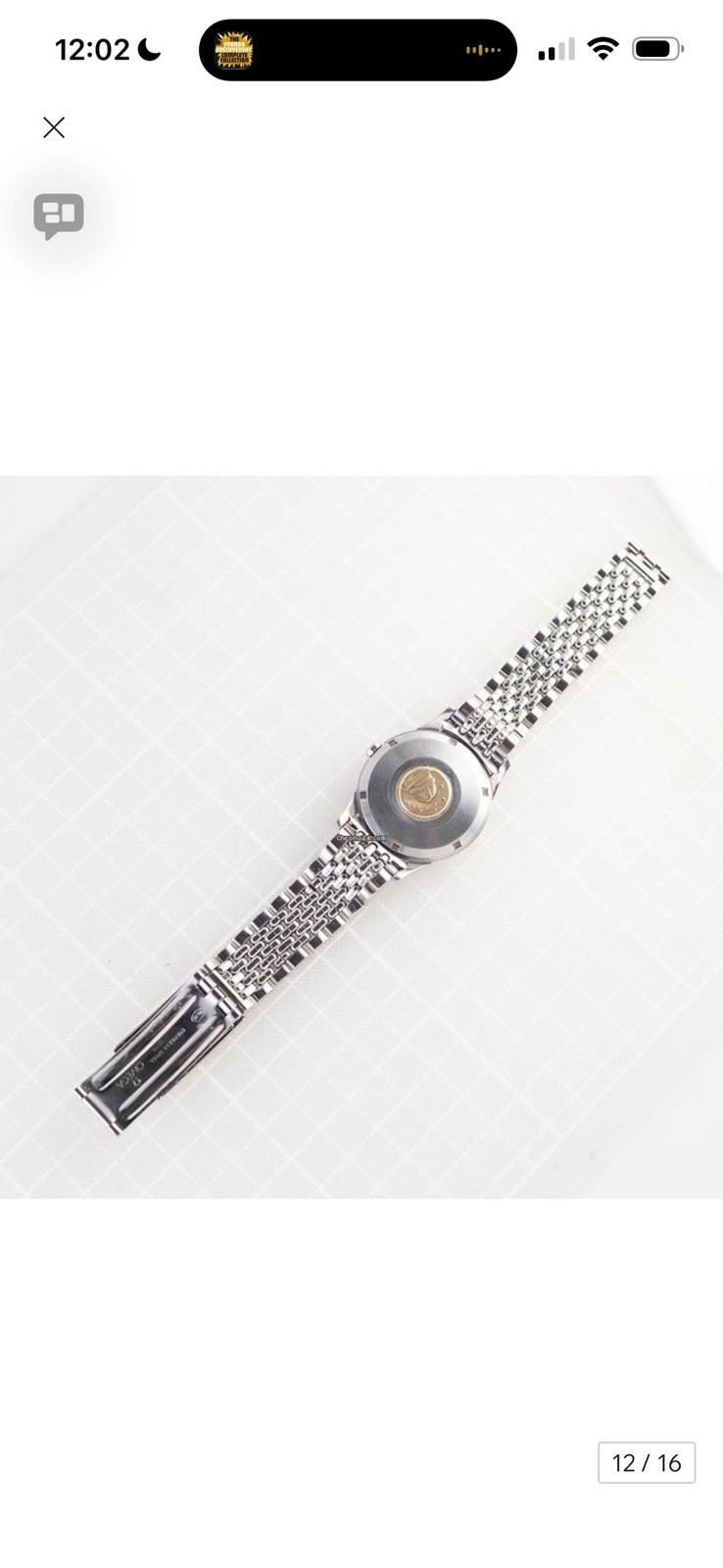 Omega Constellation RARE “Railroad Minute Track” Dial, 1959 Reference 14393