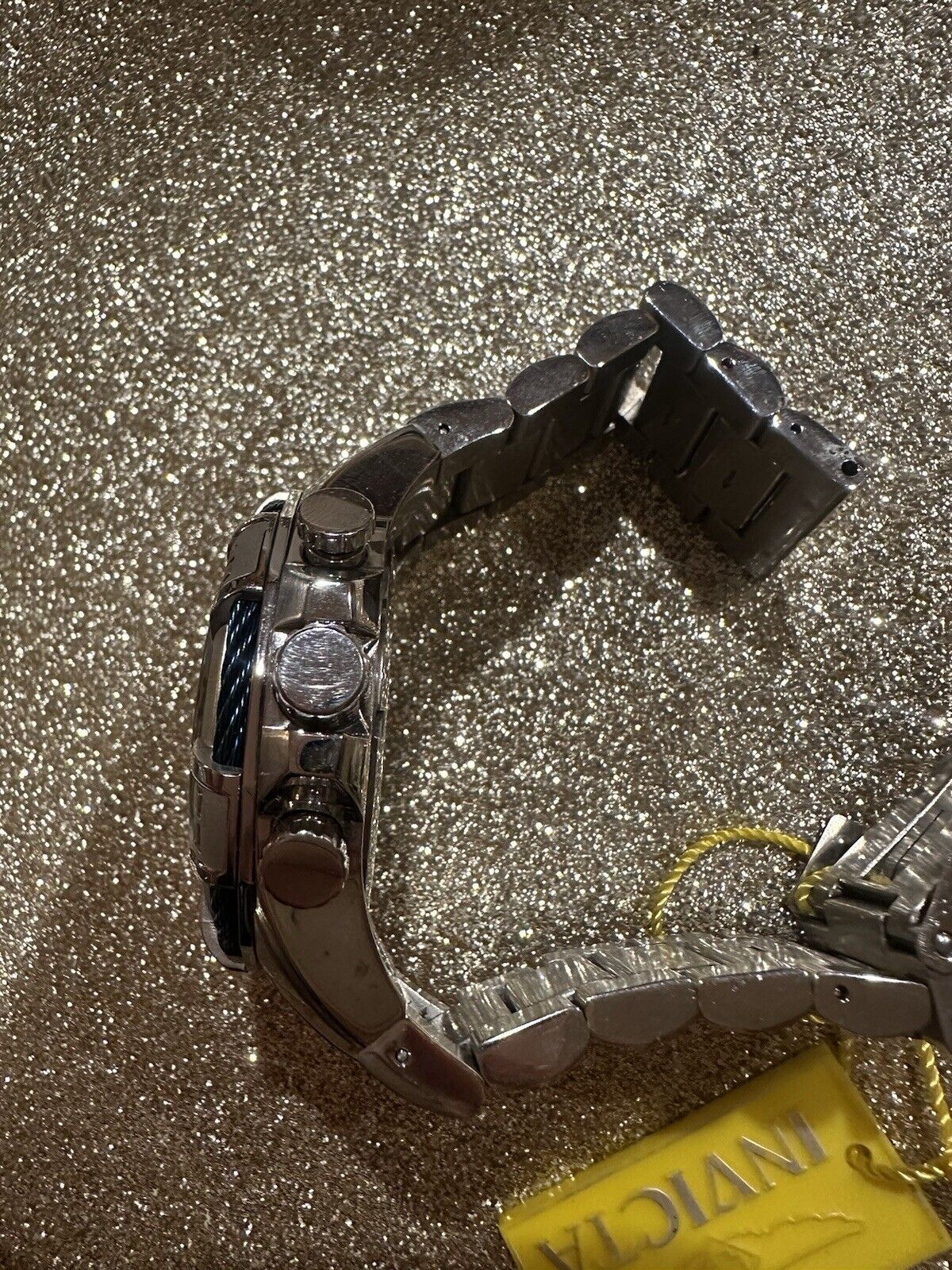 Invicta Bolt Chronograph Tritnite Flame Fusion Crystal Watch
