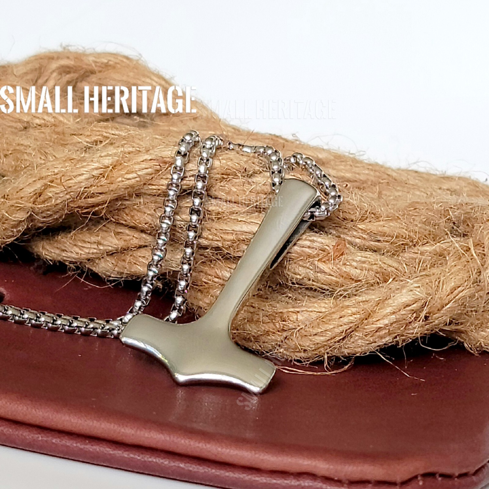 Thor Mjolnir Viking Necklace Hammer Pendant Odin Norse Amulet Men Small Heritage