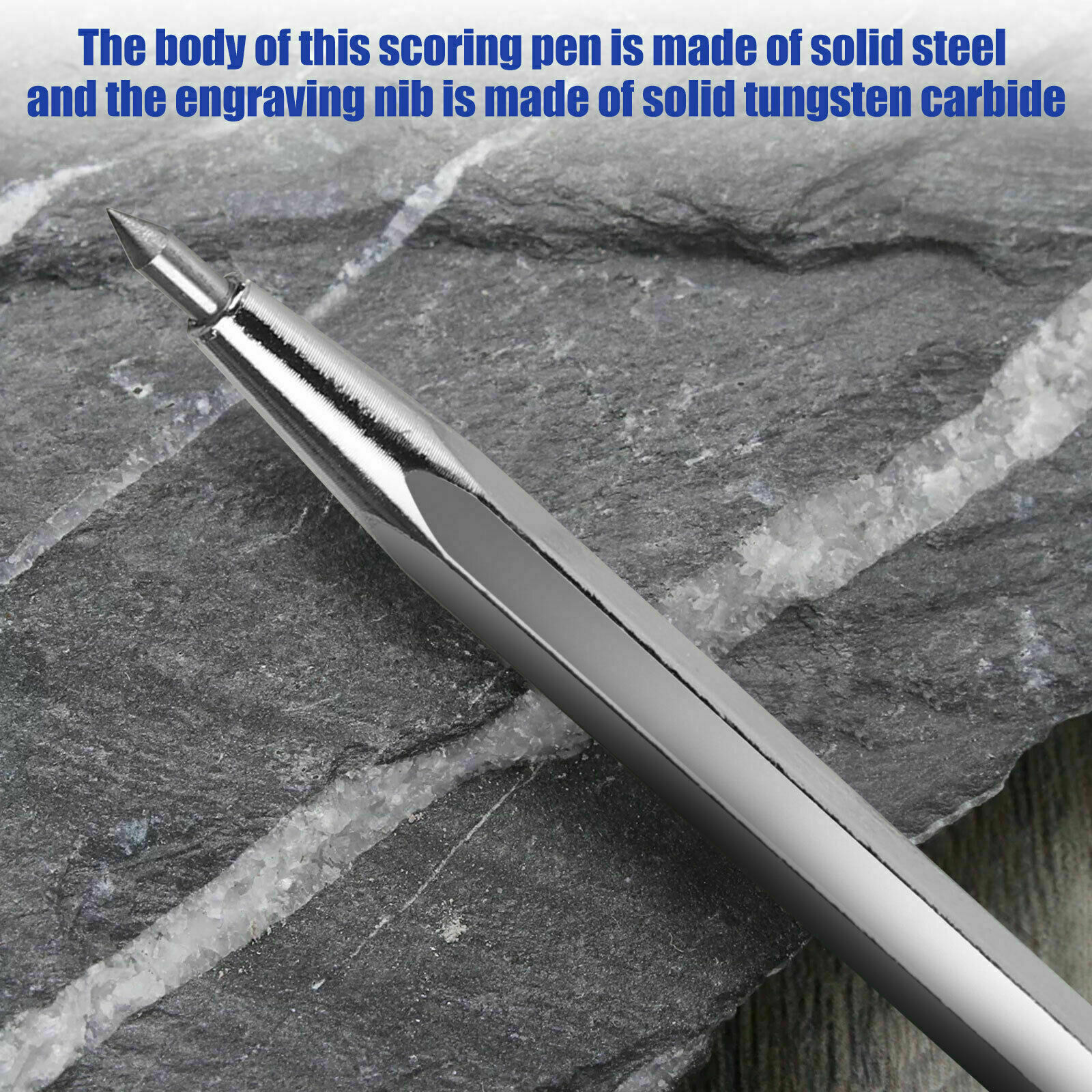 Tungsten Carbide Scriber Pen Engraving Tool Metal Glass Concrete Jewelry Marking