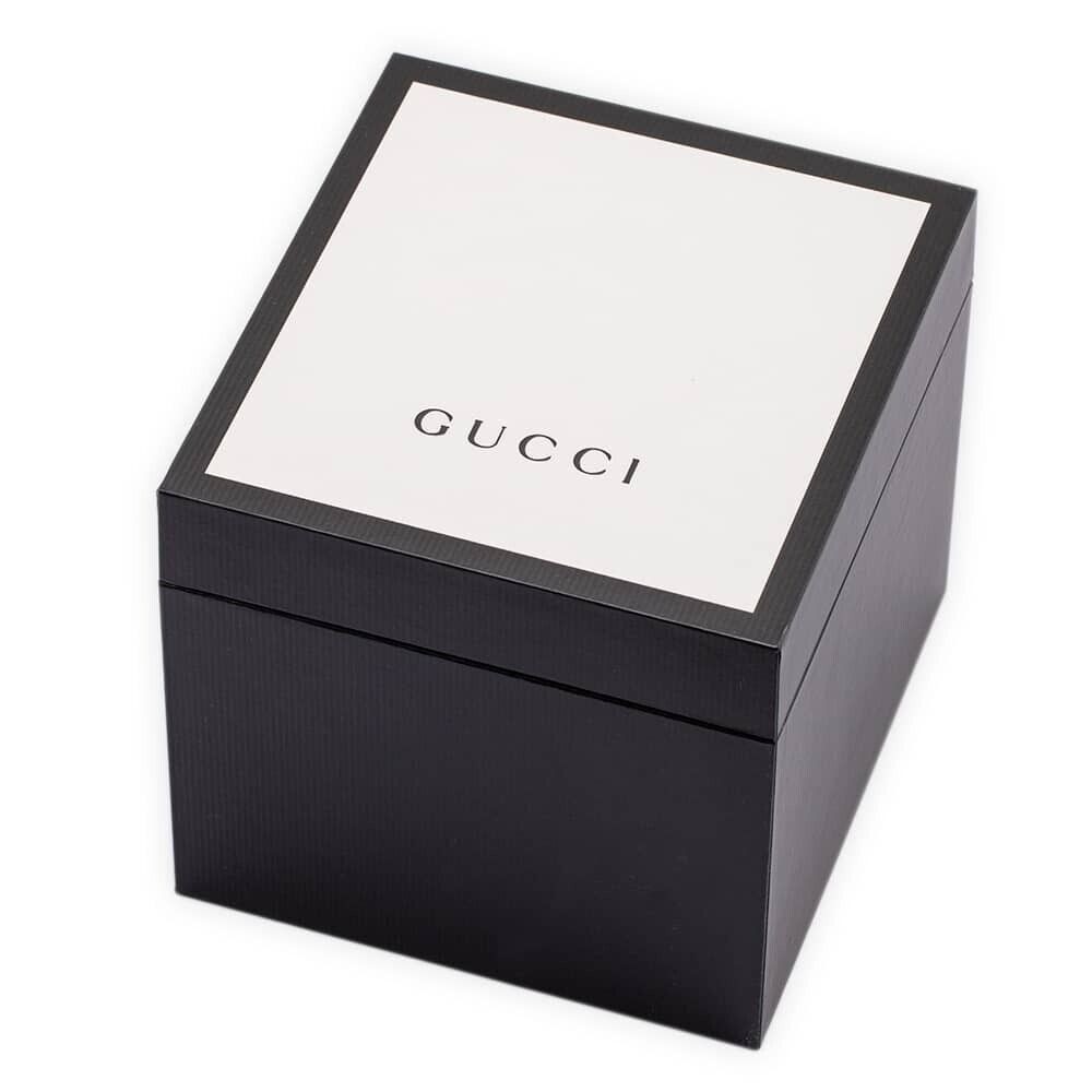 Gucci GG2570 YA142307 Black Dial Stainless Steel Case Men’s Watch