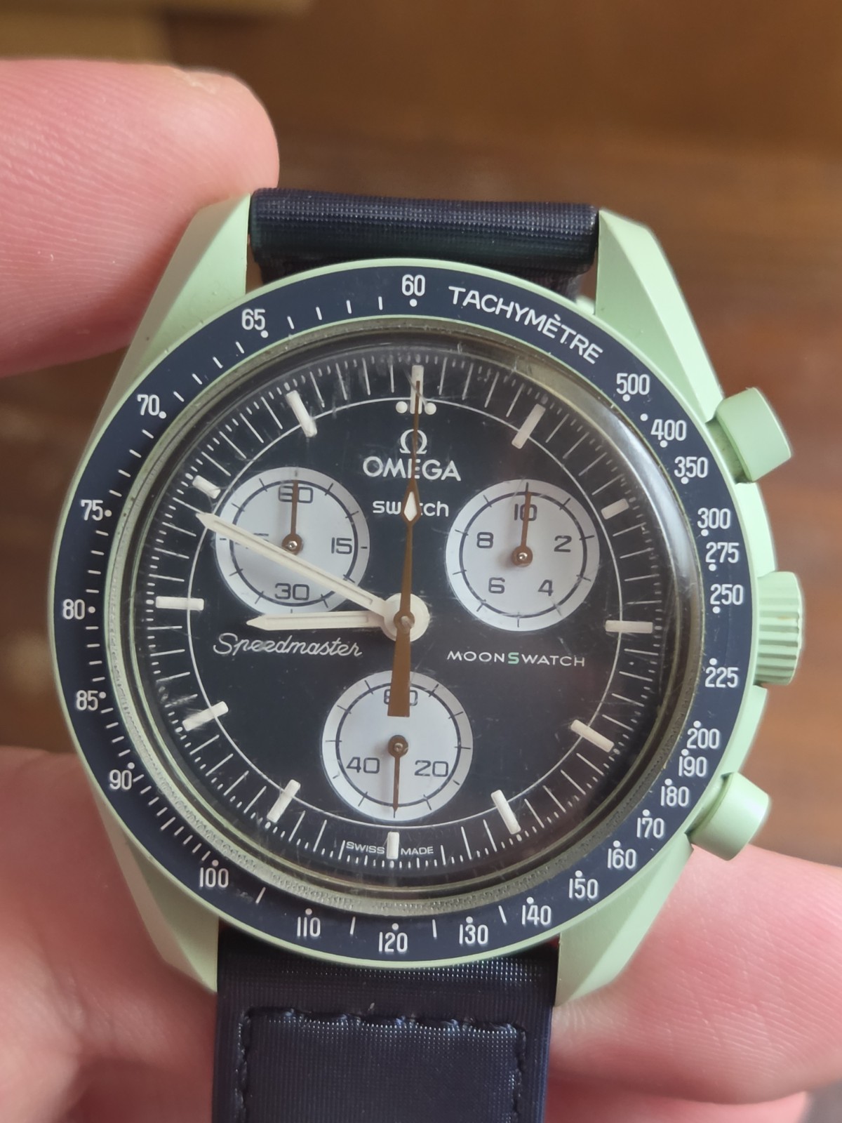 OMEGA x Swatch MoonSwatch Mission On Earth Bioceramic Chronograph Quartz 42mm