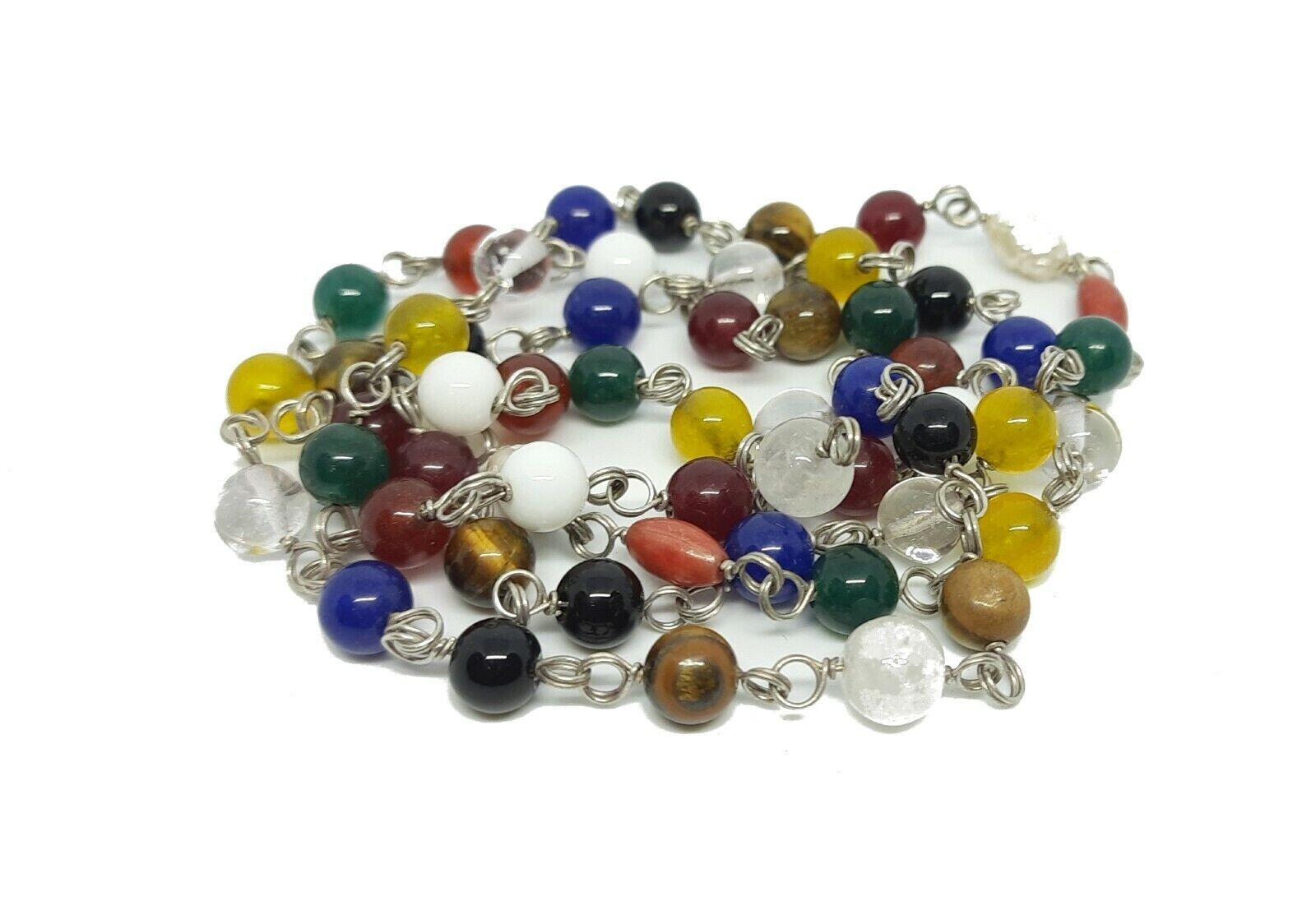 Navratan Mala Navratna Mala 200% Natural Stone Necklace