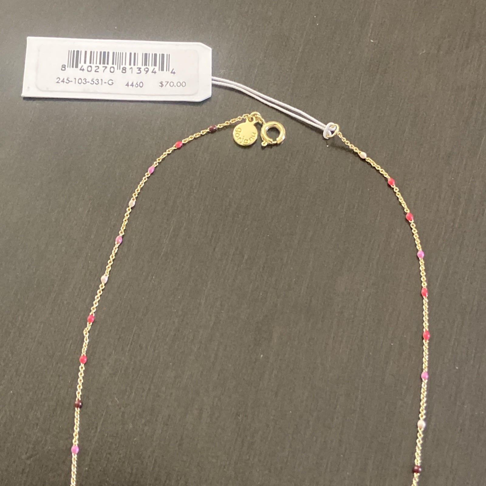Gorjana 18K Gold Plated Capri Malibu Necklace 245-103-531-G