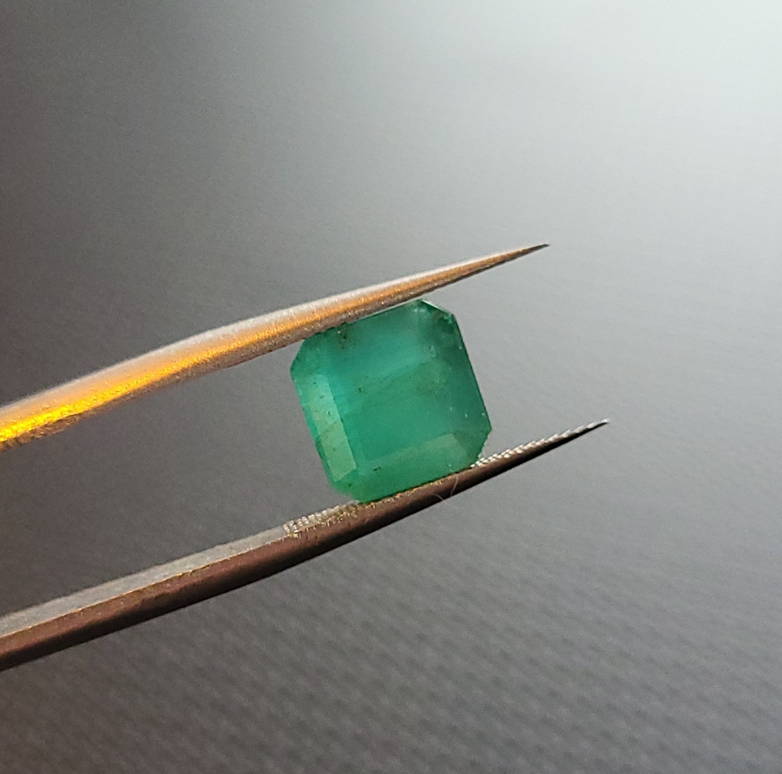 Natural Untreated Certified Rich Green Translucent Columbian Emerald 3.63ct