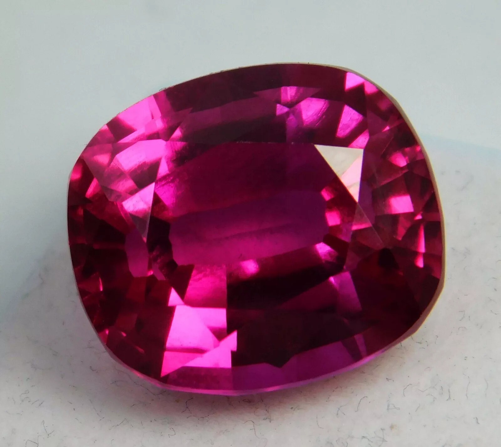 Flawless Cushion Cut Pink Spinel 20-23 Ct Natural EGL Certified Loose Gemstone
