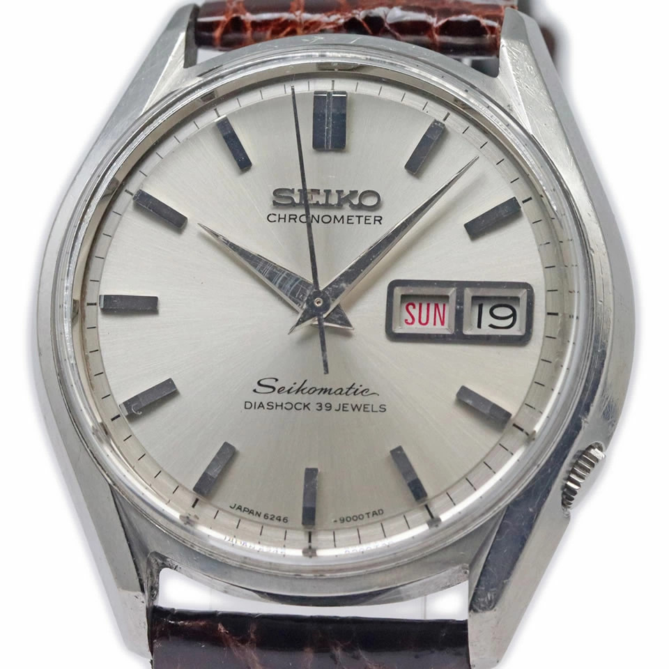 Seiko Matic Chronometer 6246-9000 1966 Stainless Steel 36.5mm Used