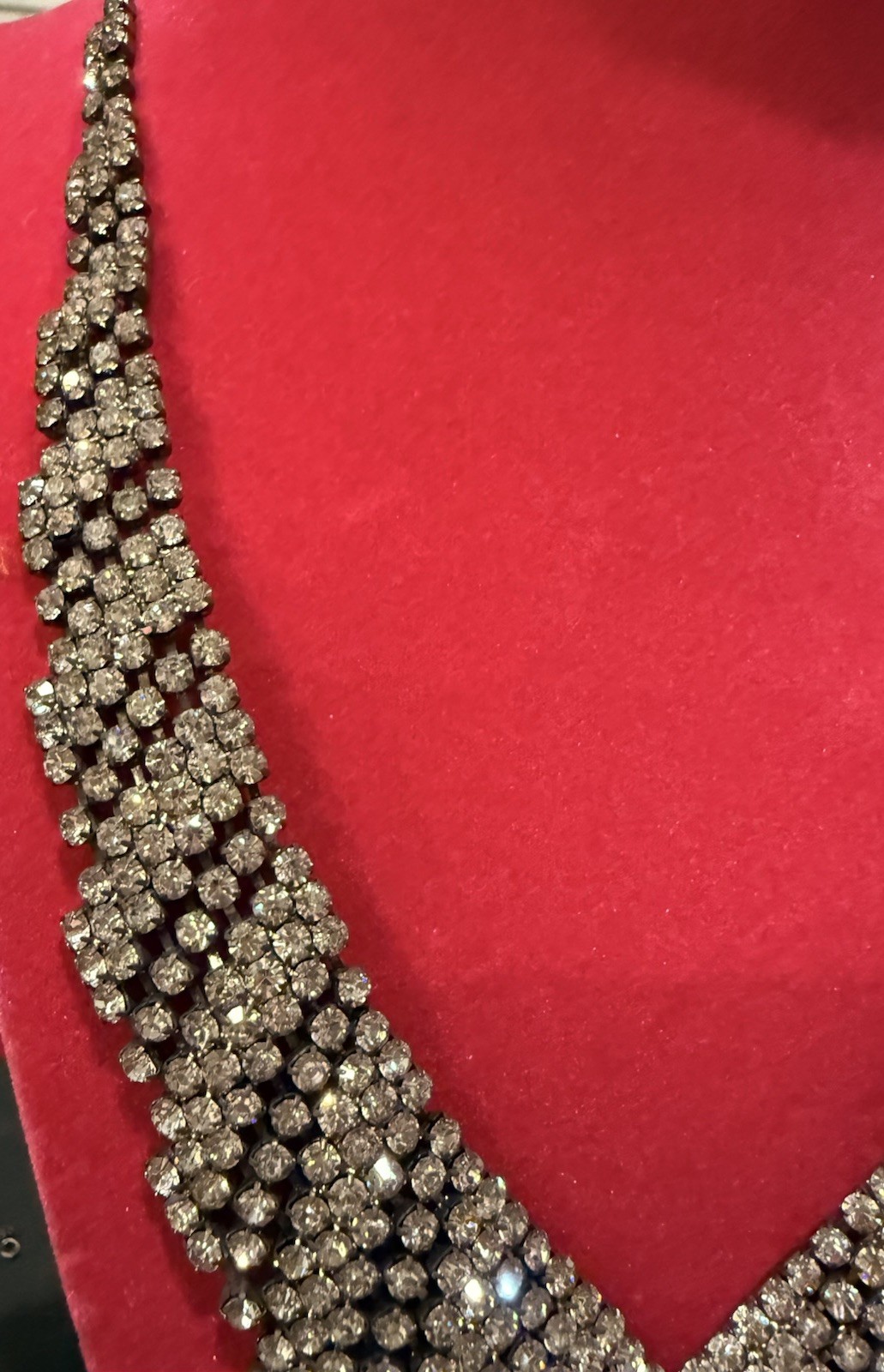 Ottaviani Bijou NEW Necklace &Earrings Set Fancy Upscale Swarovski Made In Italy