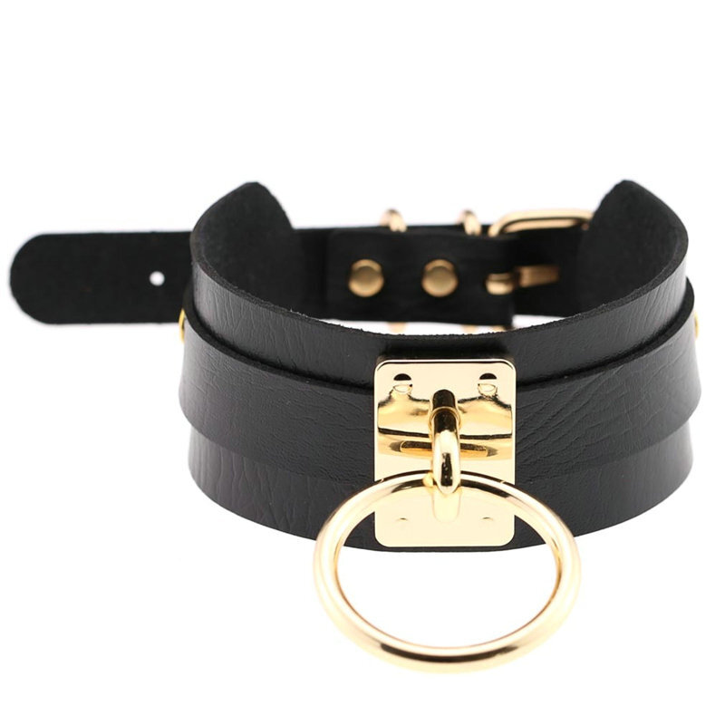 Punk Street Sexy Eye-Catching Neckband Shot Trendy Men and Women Oversized