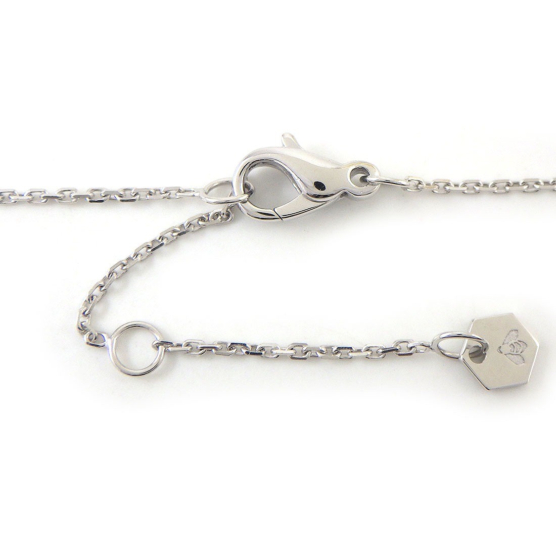 Chaumet Necklace Be My Love Small 085158 12 Point Diamond 750(18K) White Gold