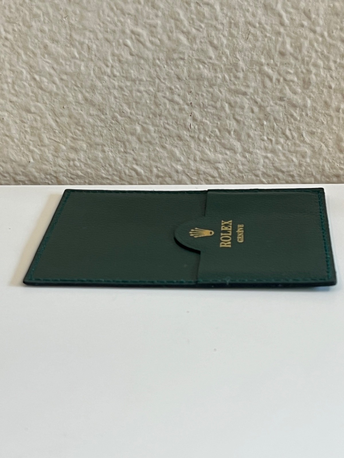 Authentic Rolex Geneve Leather Documents Holder Switzerland Code 0101.40.05