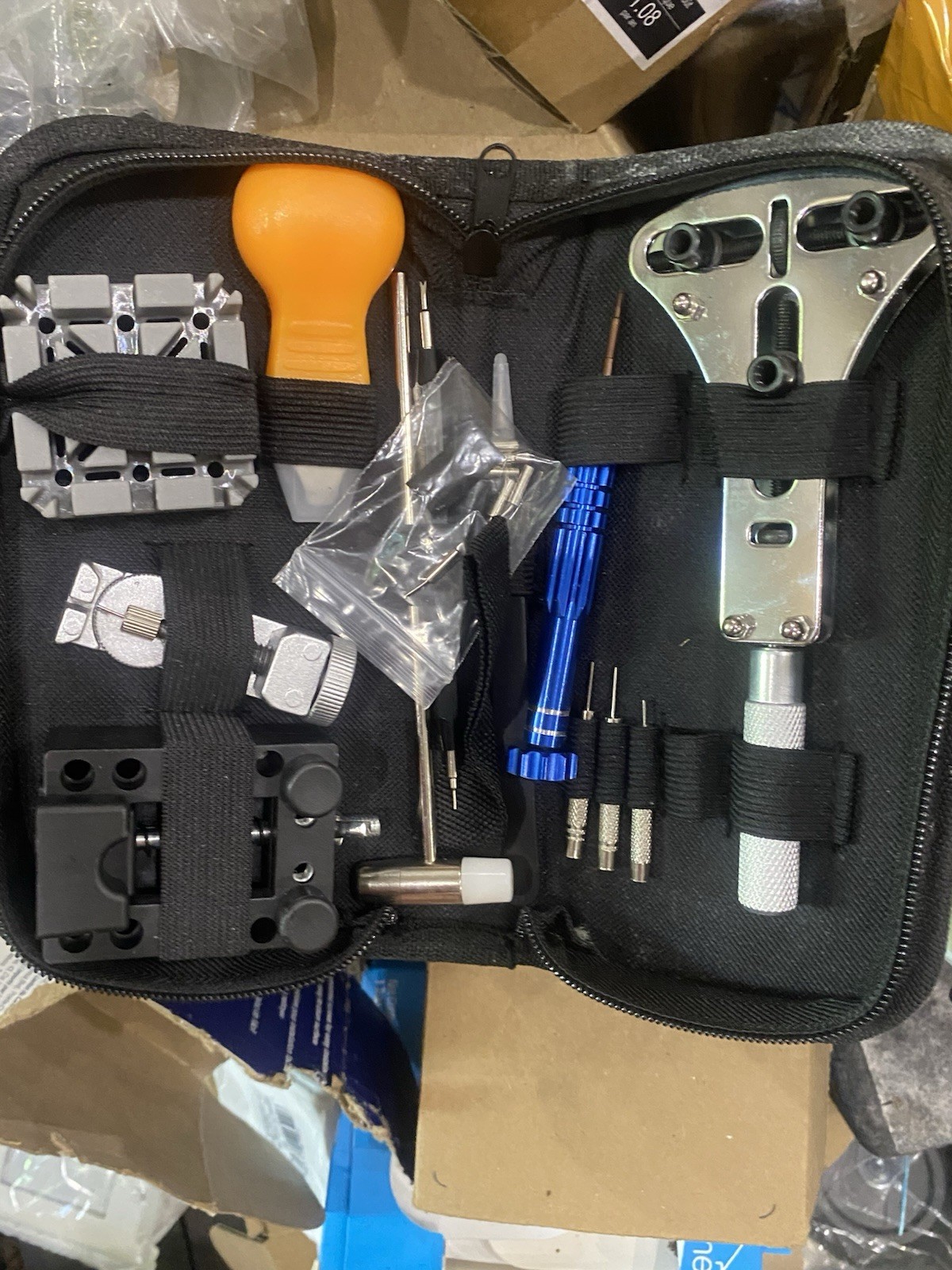 Eventronic Watch Repair Tool Kit with Case Opener & Case Holder