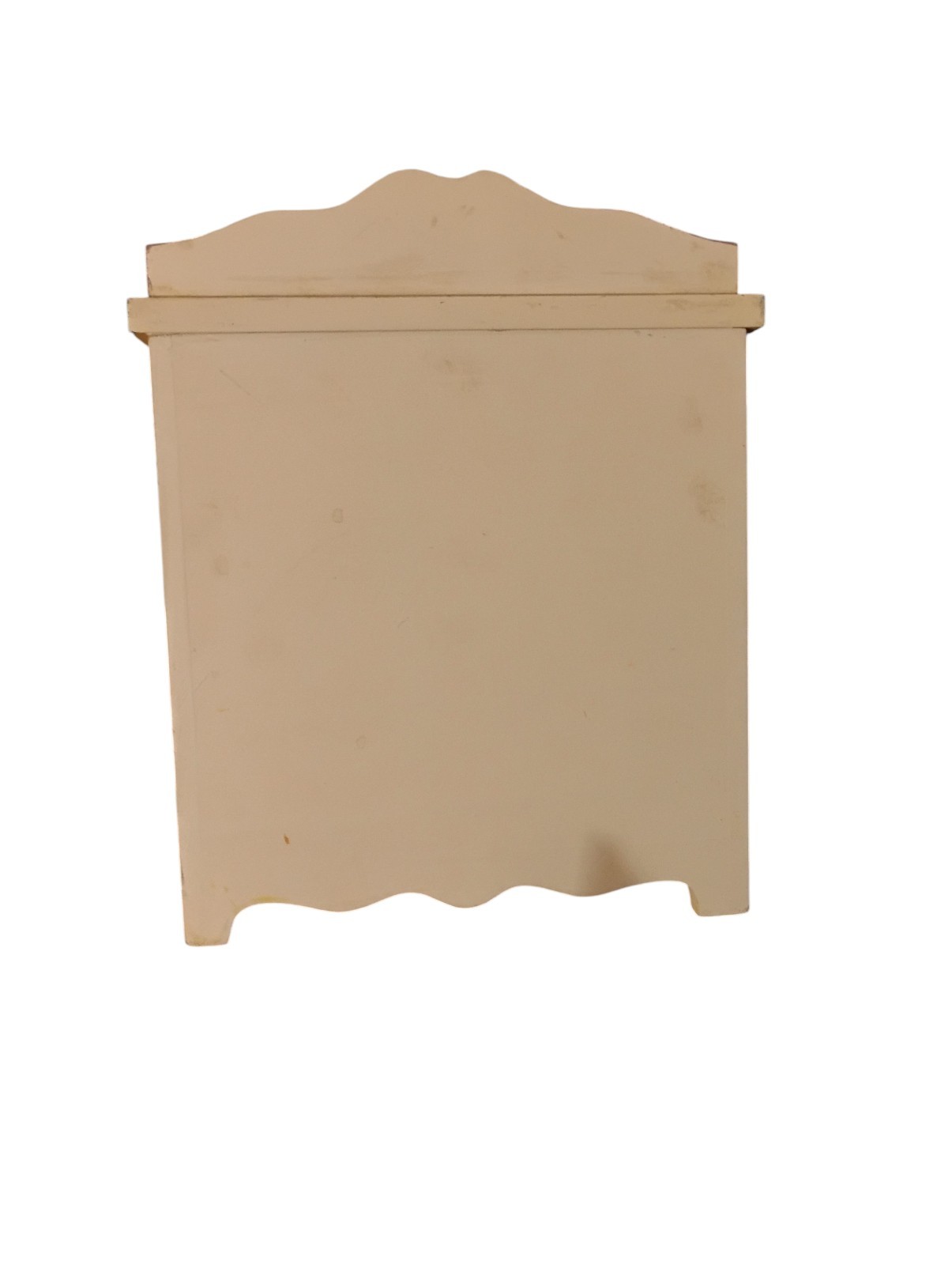 Vintage 1980s To 1990s Y2K Error Wooden Child Table Top Jewelry Armoire