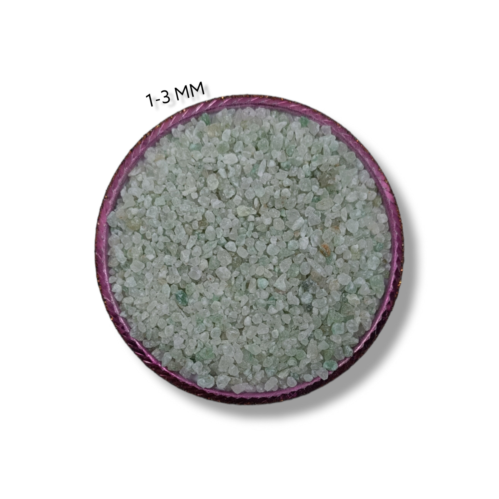 Crushed Gemstone Coarse Powder 75+ Crushed 1-3 MM Healing Stone Woodwork Inlay