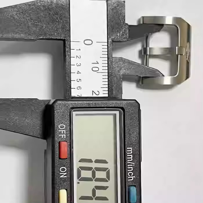 Watch Parts Solid Heimdallr 18/20mm Width Titanium Material Leather Strap Buckle