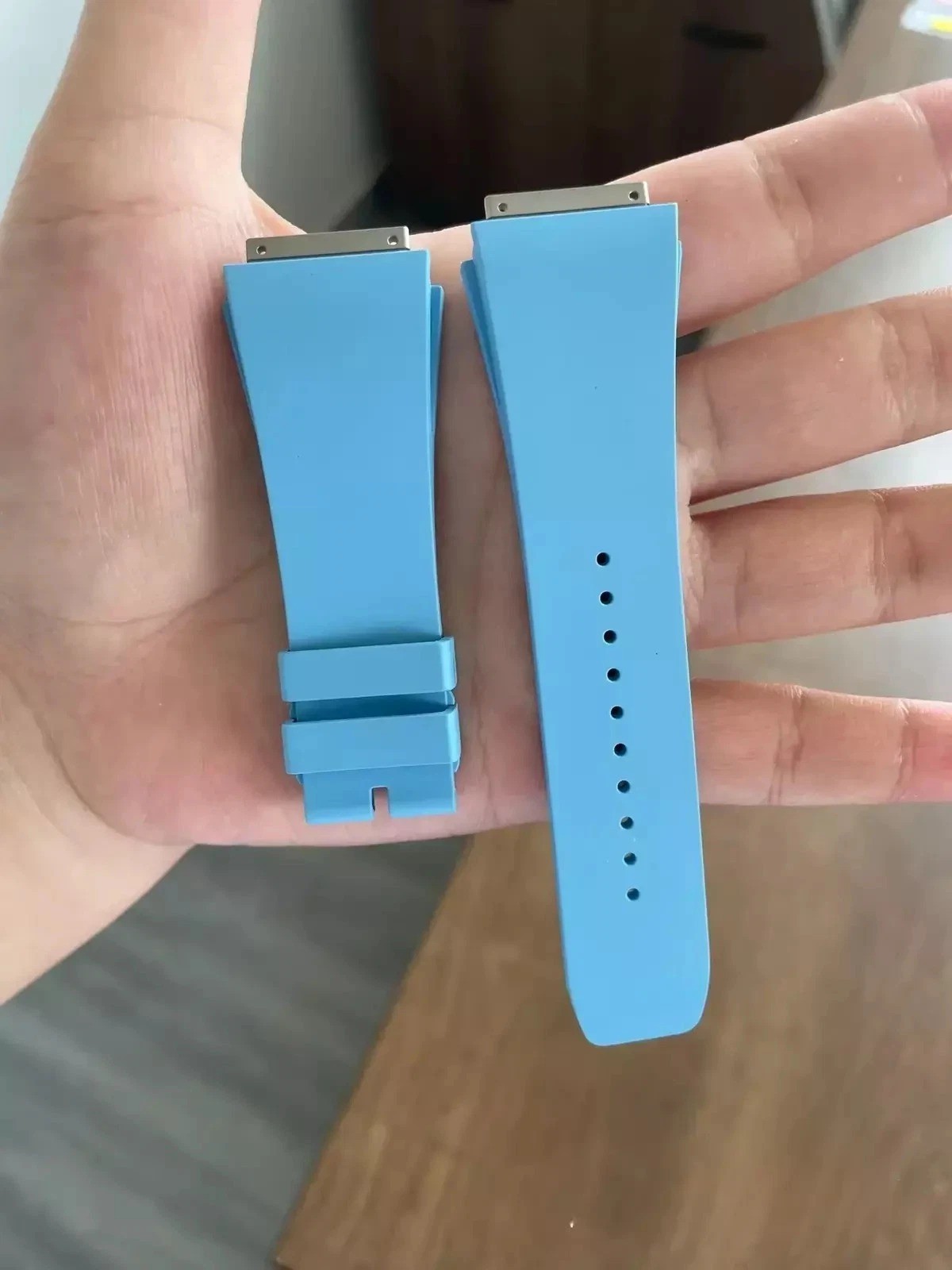 Medium FKM Rubber Watch Strap Band Replacement For Richard Mille RM023 M