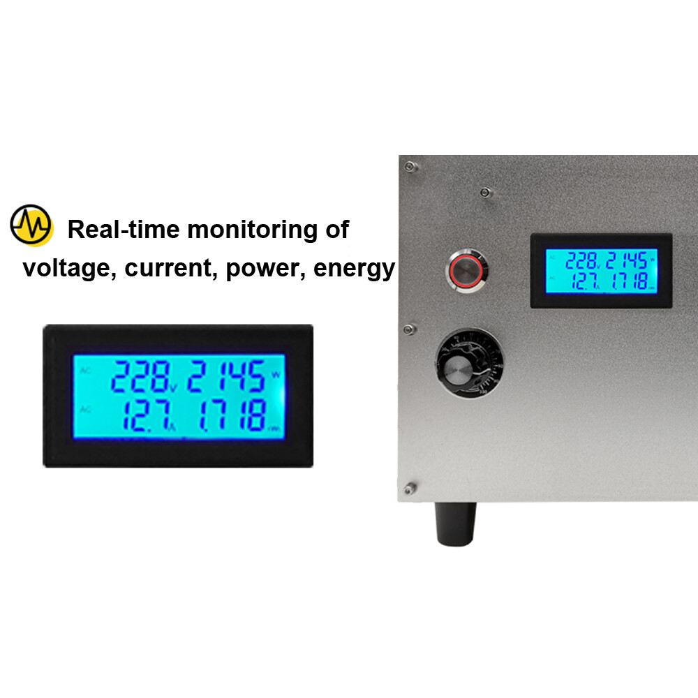 3KW Induction Furnace Metal Melting Smelt Gold Copper Iron 1600℃ 220V 1P