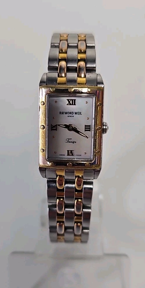 Raymond Weil Tango 5971 Mother of Pearl Dial Two-Tone Ladies Quartz Watch