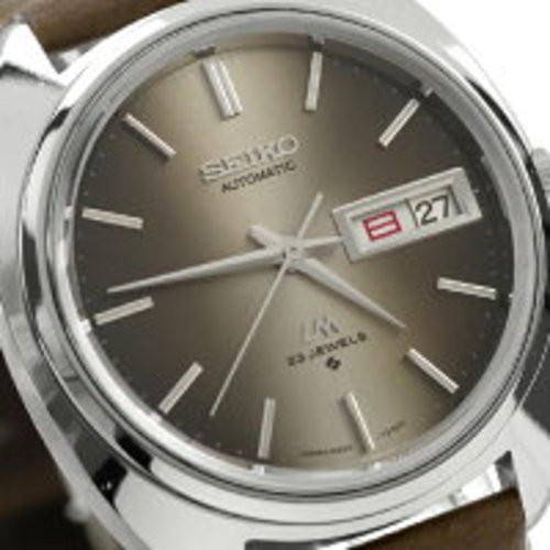 SEIKO Lord Matic LM Day-Date Oval Case 1973 5606-7151 Analog