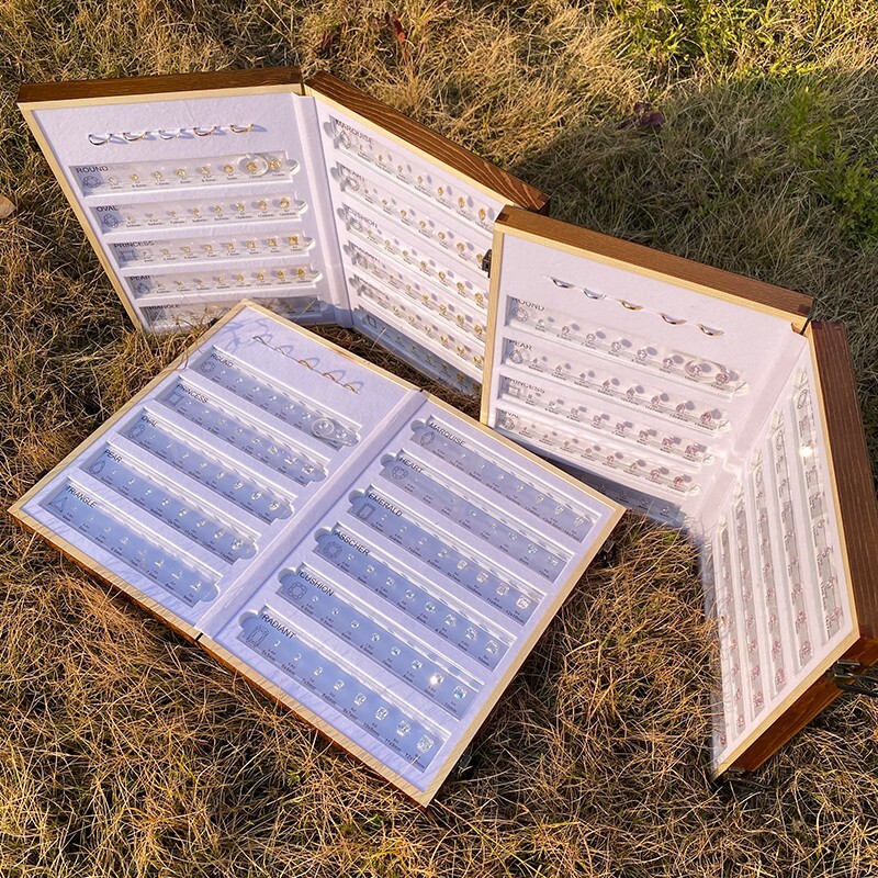CZDiamond Chart Customize Comparison Chart Set Size Reference for Jewelry Making