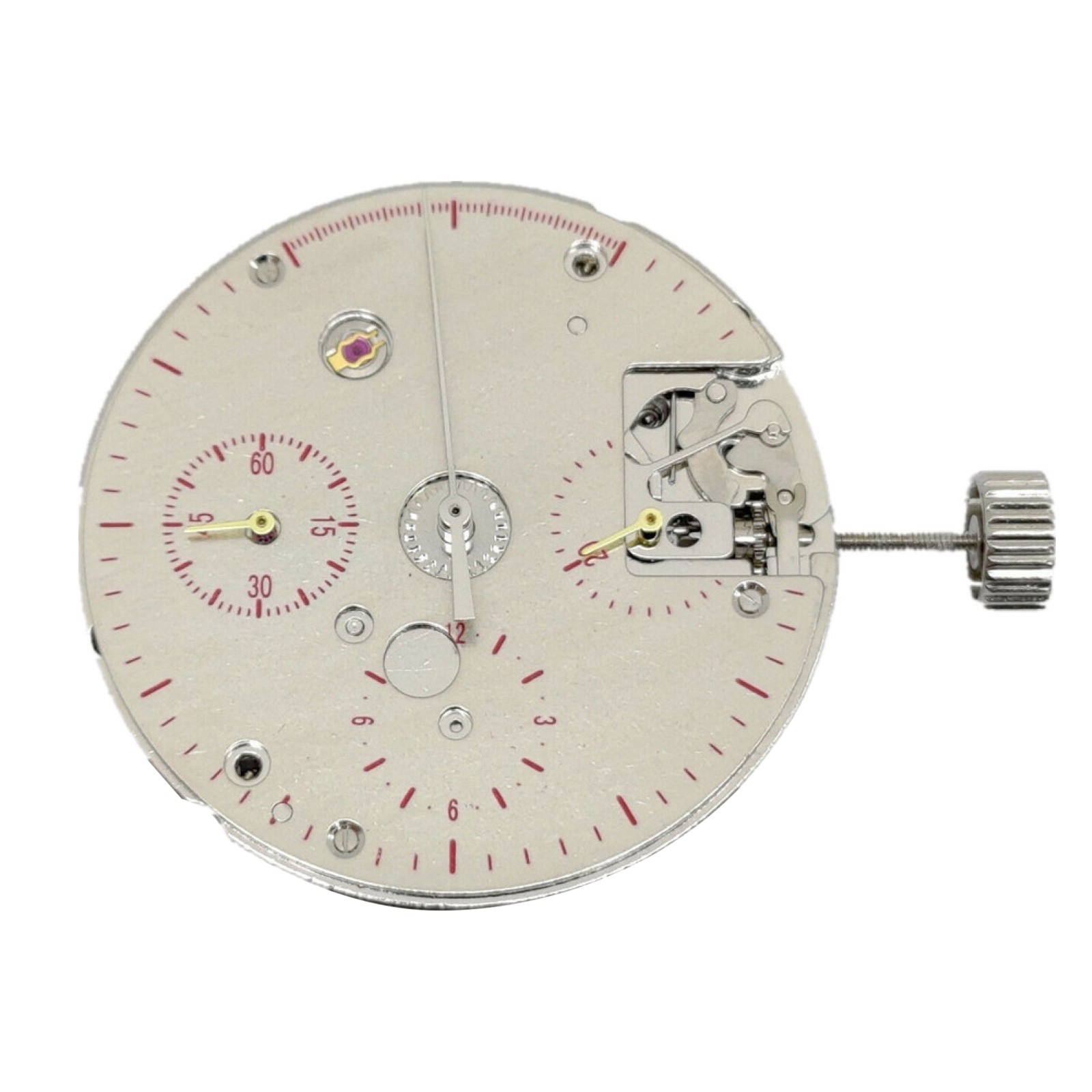 31.3mm Movement With 2 Register Mechanical Chronograph For Seagull ST1901 TY2901