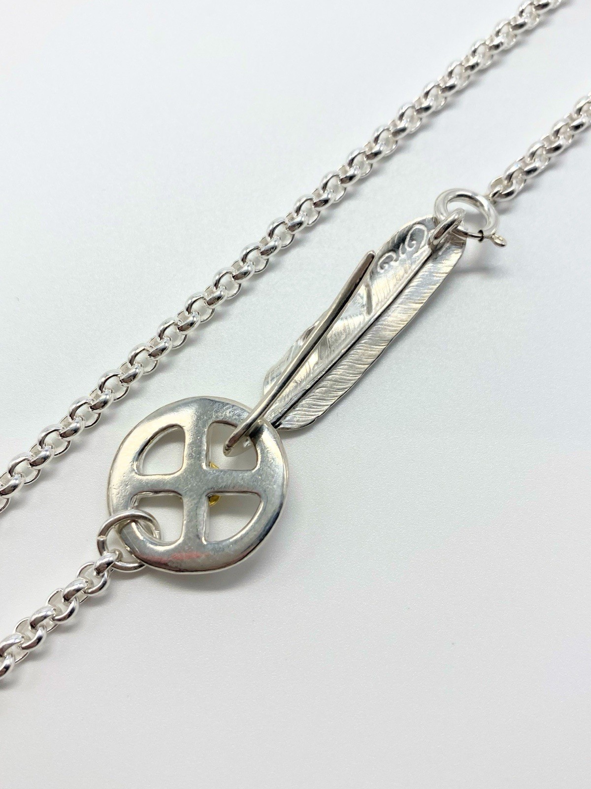 Takashi Murata STUDIO T &Y necklace with 24K