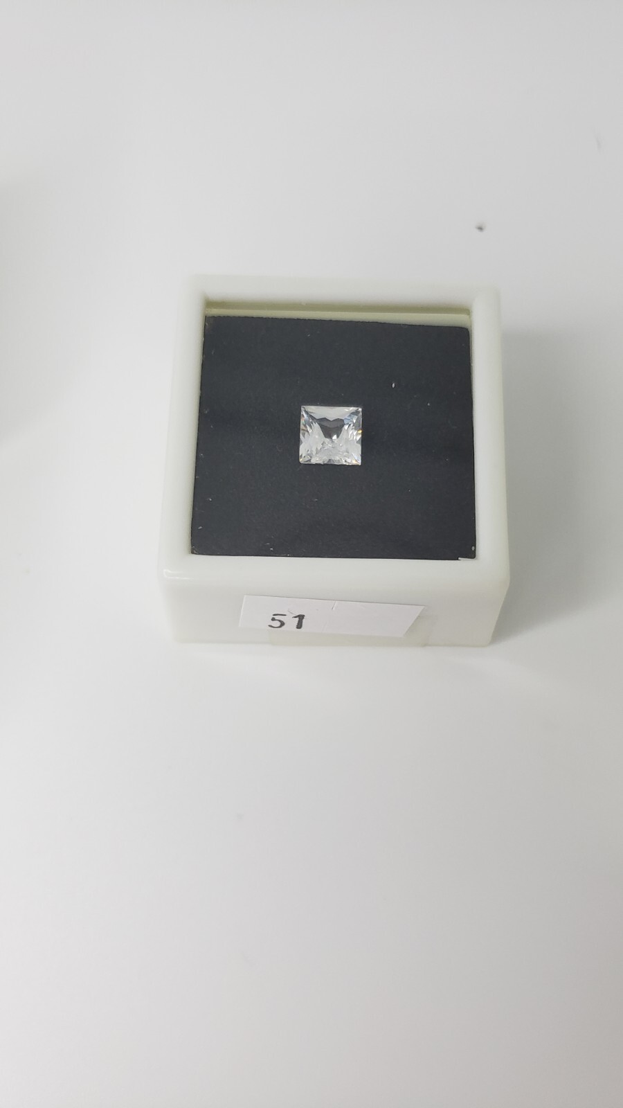 7x7mm Square 2.5 CT YAG Loose Gemstone