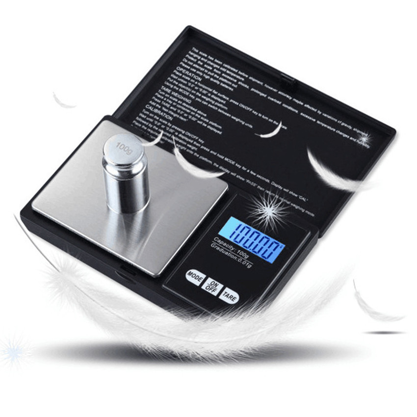 Digital Pocket Scale 0.01 Precision Jewelry Gold Silver Coin Gram 200g x 0.01g