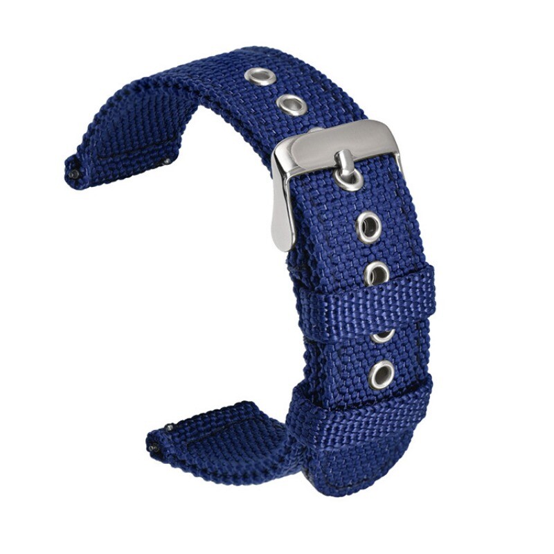 Sport Canvas Nylon Watch Strap 18mm 20mm Watch Band 22mm 24mm Bracelet Wristband