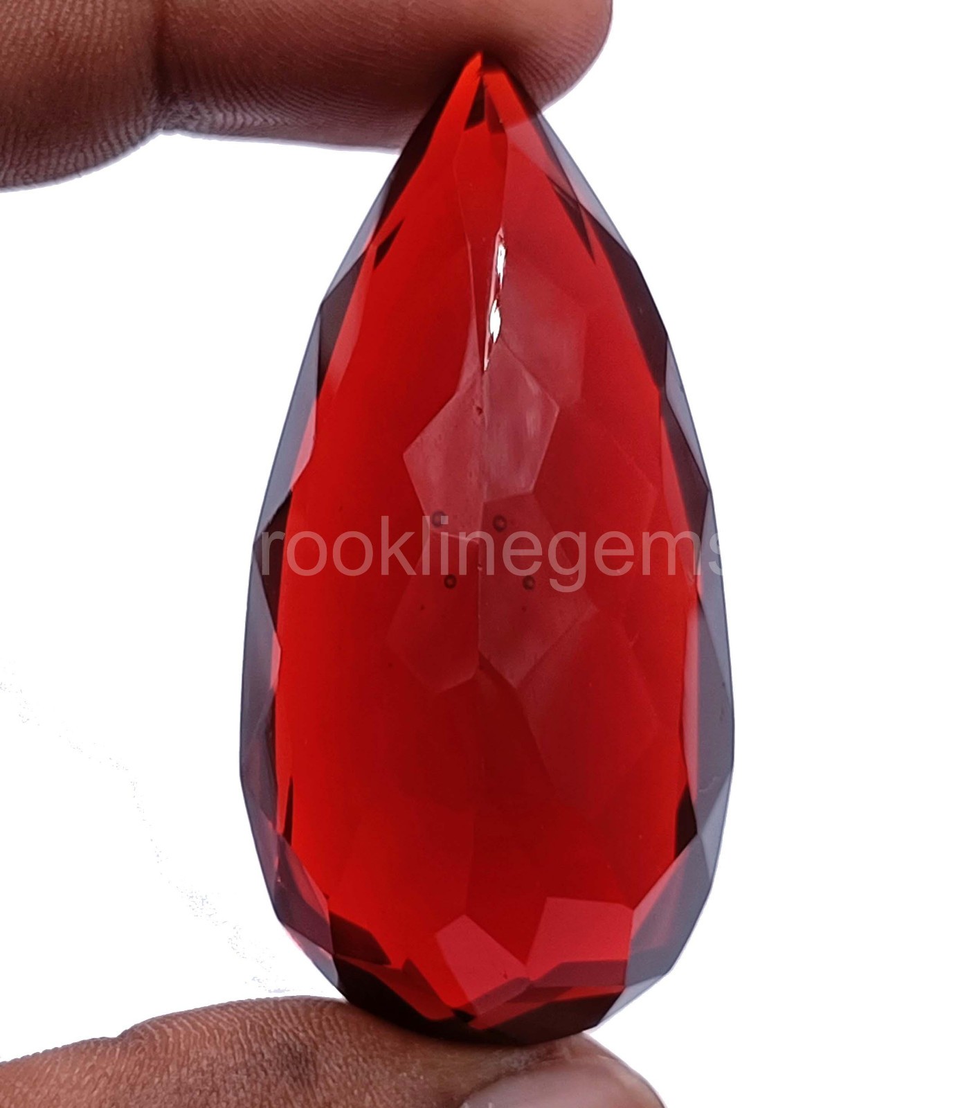 Natural Red Topaz 135.0 Ct Pear Cut Certified Loose Gemstone Today Big Sale 5NAZ
