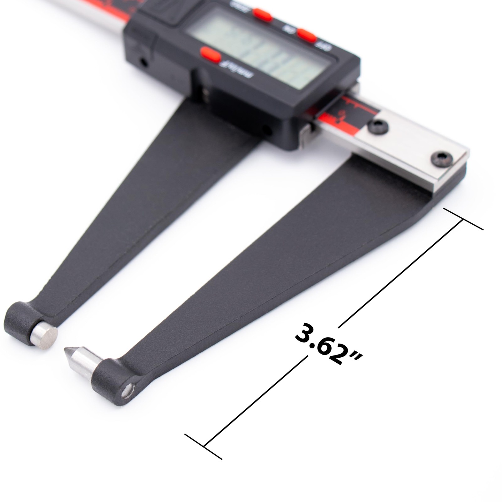 VINCA Digital Rotor Gauge 0-6″ Stainless Steel LCD
