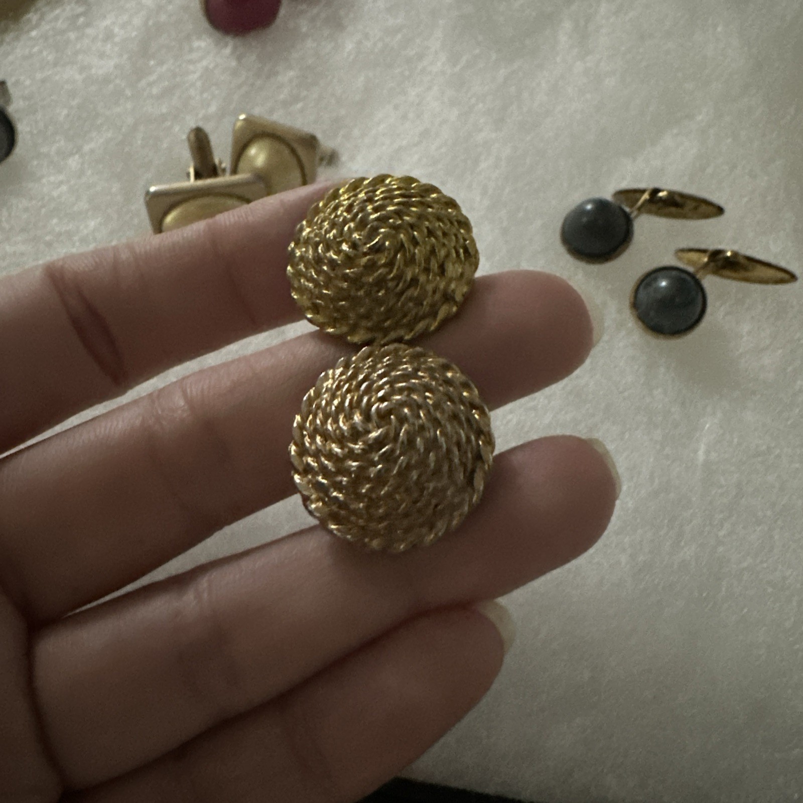 Choose what you want — 9 sets of cufflinks; Mixed designs