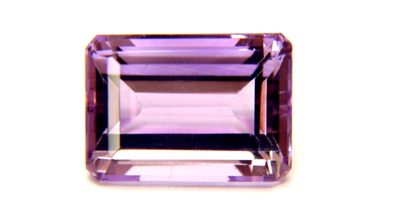 A-1 Natural Amethyst oval 9.57ct 15x11x8mm Brazil hand cut purple s inclusion