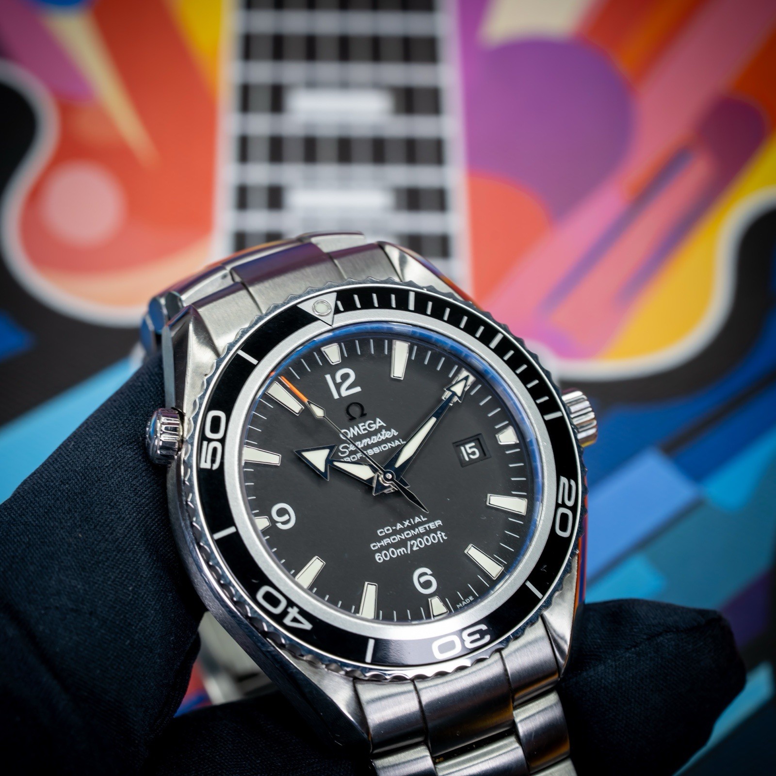 OMEGA Seamaster Planet Ocean 2200.50.00 1st generation 45.5mm Fresh Service