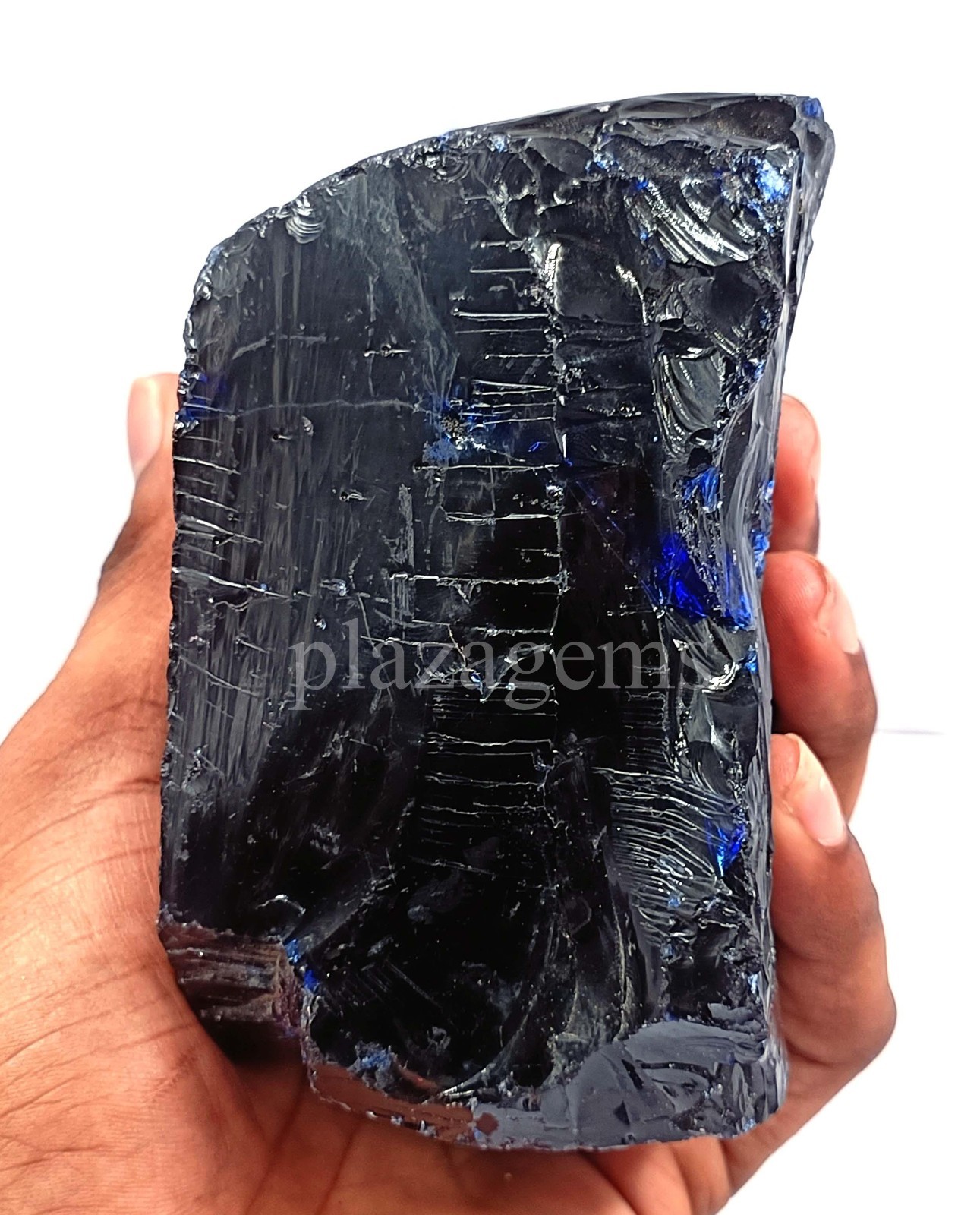 EGL Certified Natural Blue Alexandrite 4616.0 Carat Rough Loose Gemstone 5NST