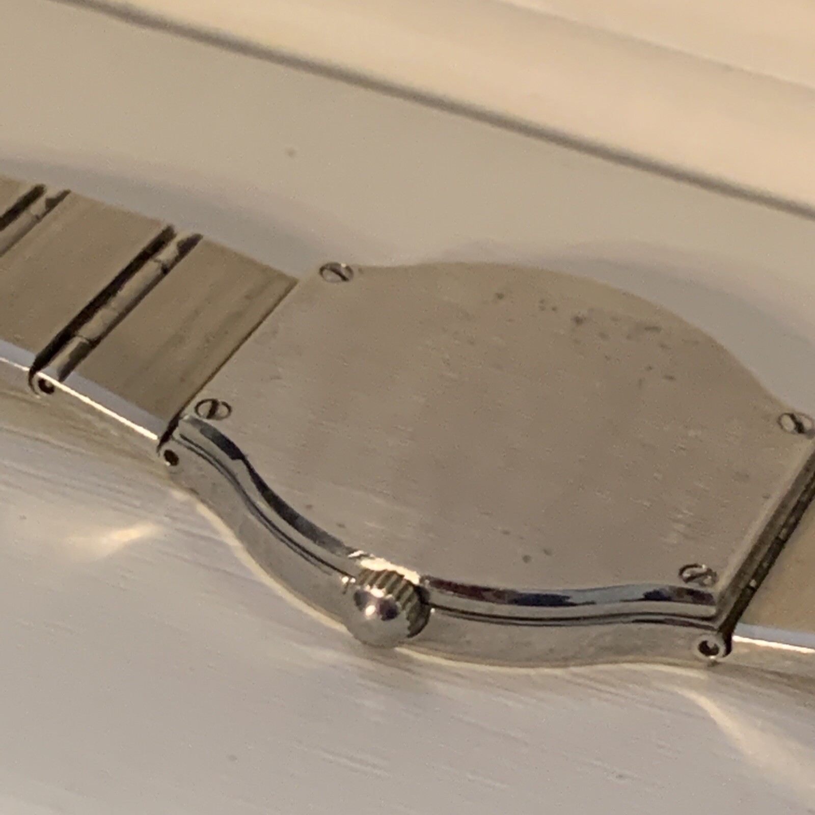 MOVADO MUSEUM WATCH 84-40-881 1341968 ULTRA THIN BLACK DIAL WTH BOX WORKING