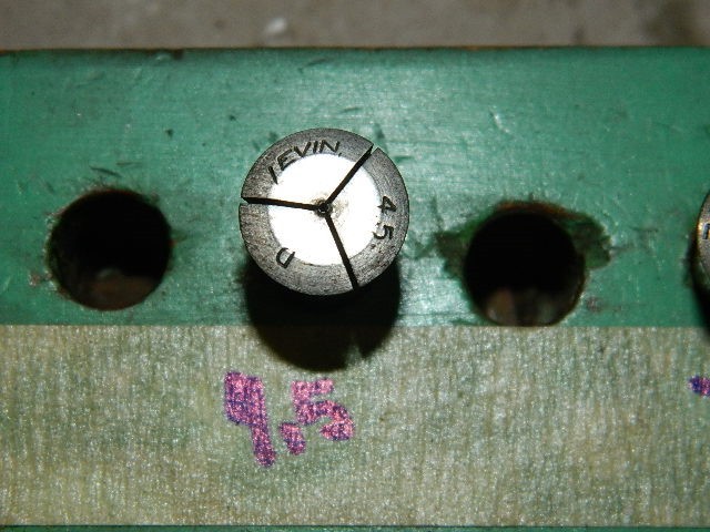 LEVIN 10MM Lathe D Collets 2.5 3.5 4.5 7.5 8.5 SELECT 1 – PER LOT in DETAILS