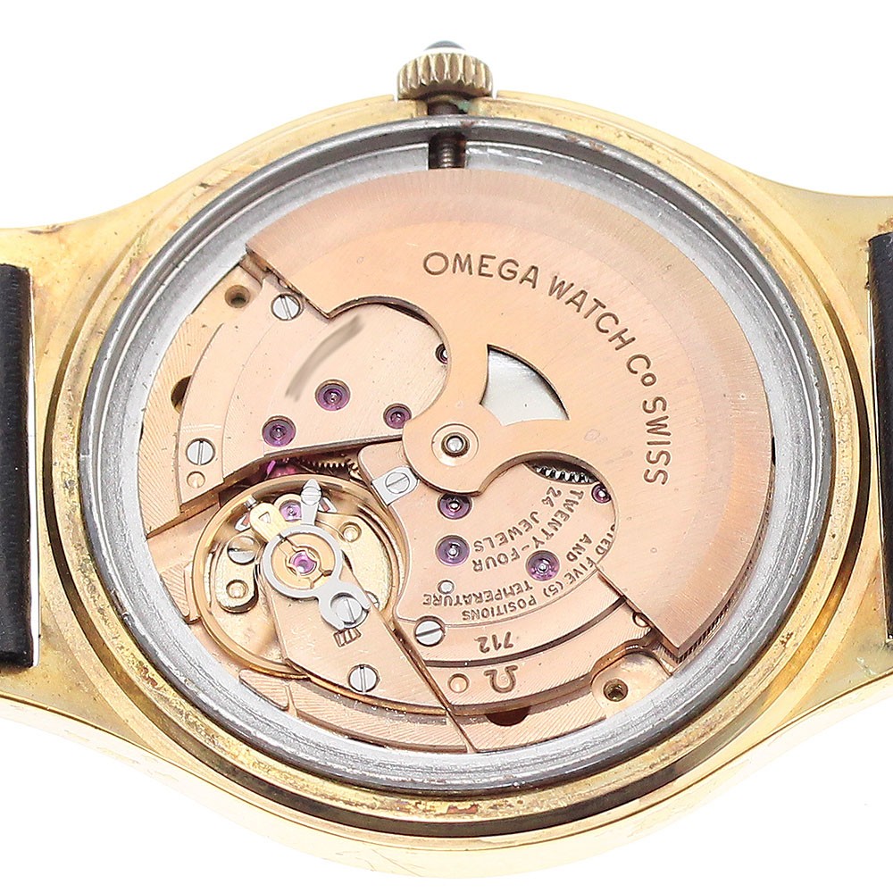 OMEGA De Ville MD151.796 cal.712 Gold Dial Automatic Men’s Watch_938713
