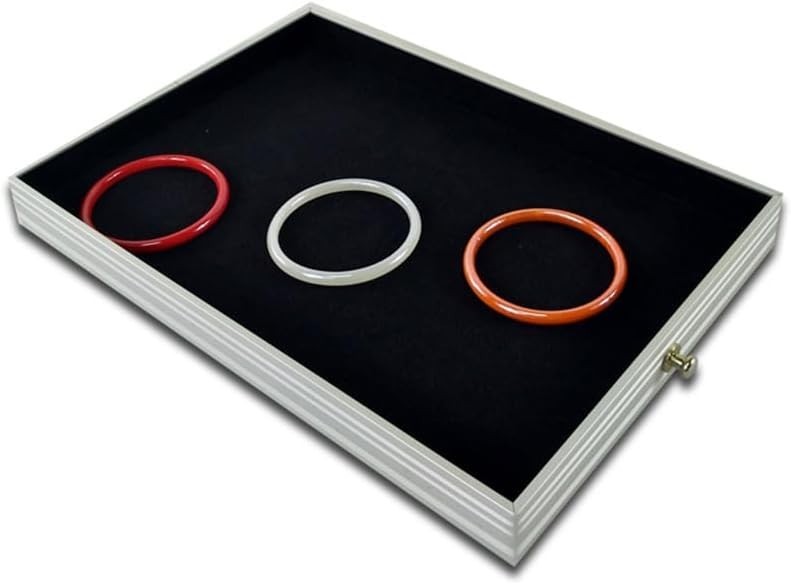 Rolling Jewelry Trolley Case with Drawers Sturdy Case for Travel and Vendor Show