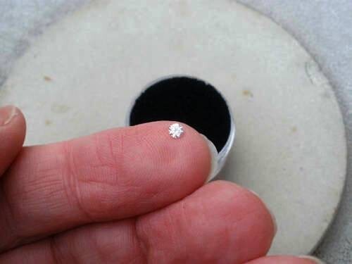 NATURAL EARTH MINED LOOSE DIAMOND 1 MM APPROX 0.005 CT 60 PIECE’S G-H/SI CLARITY