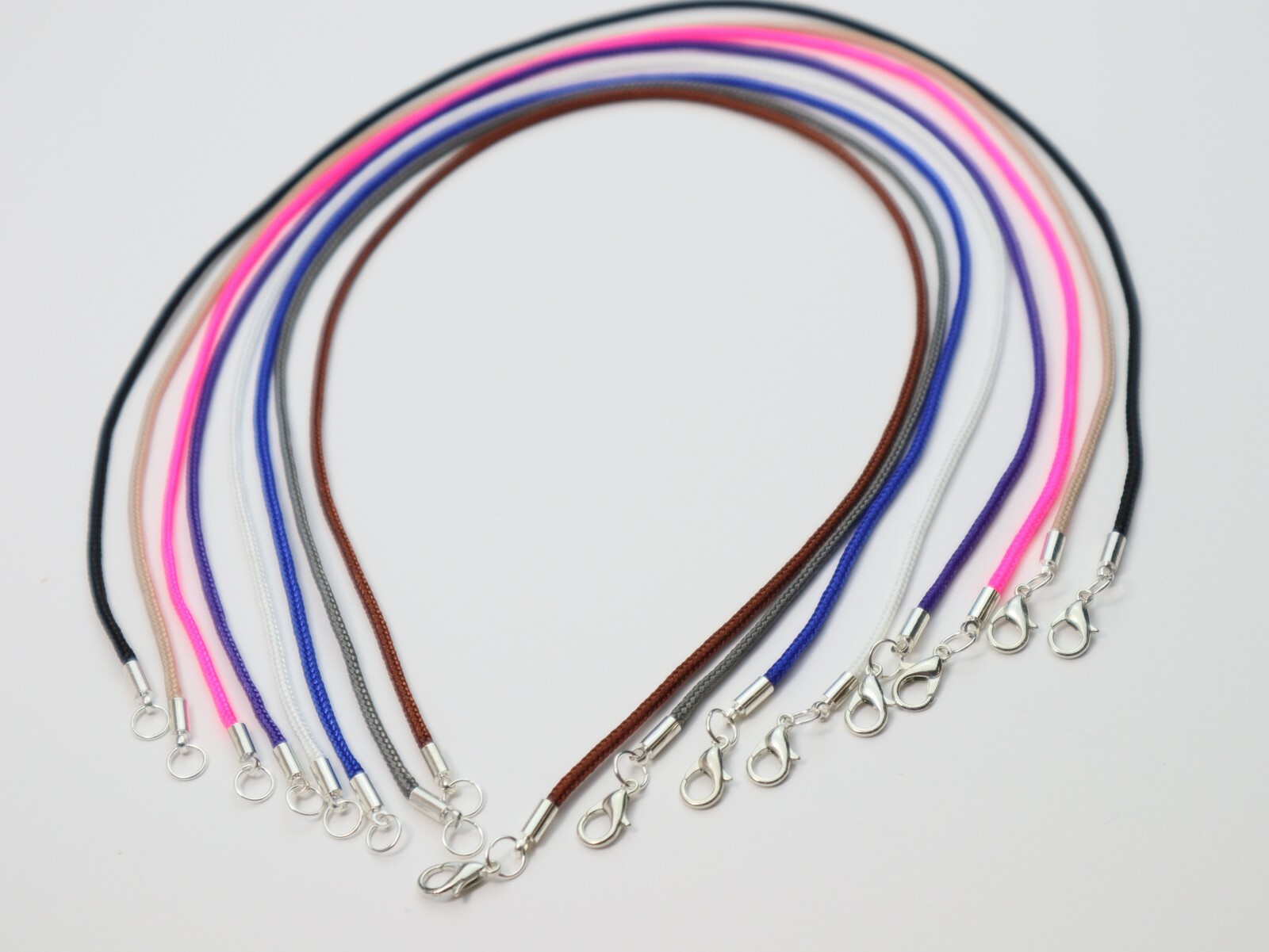 Braided Necklace Choker Bracelet Anklet Lobster clasp Lightweight Necklace USA