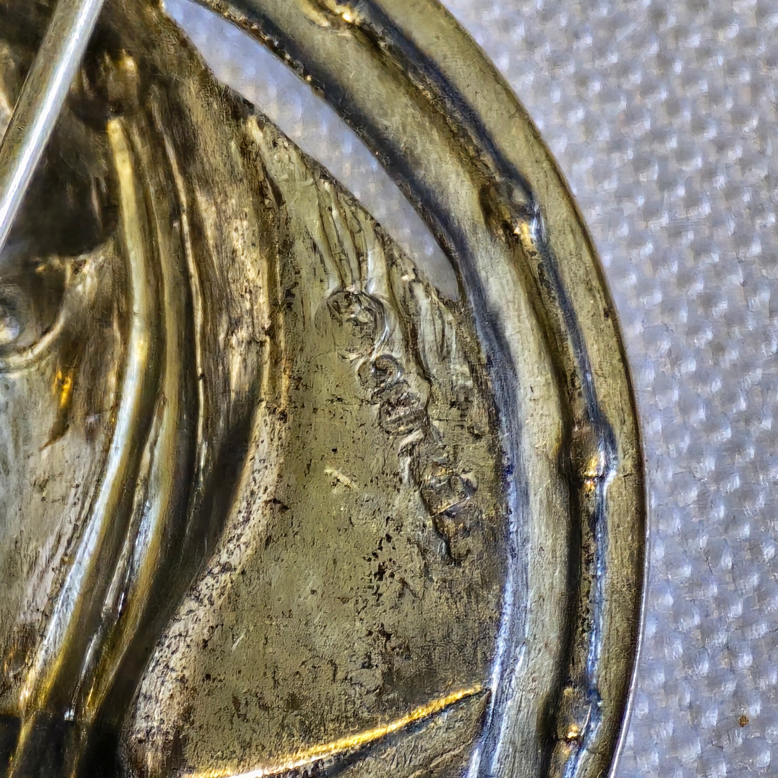 Sterling Silver Brooch 5.92g Fine Jewelry Horse & Horse Shoe Scatter Pin