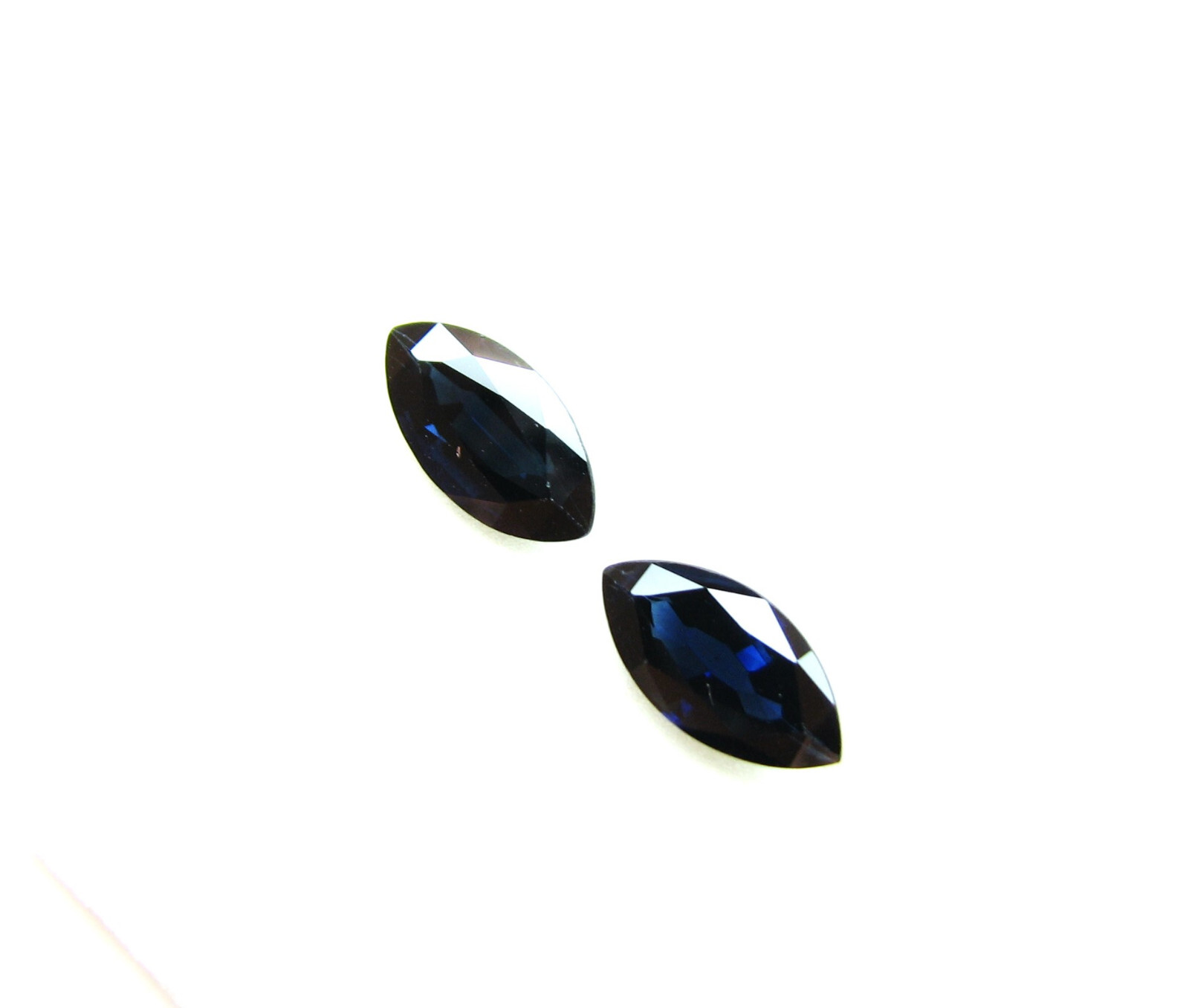 Natural Marquise Australian Blue Sapphires 5.17 CtsTol, 12×6.2 MM/ 12.2×6.2 MM