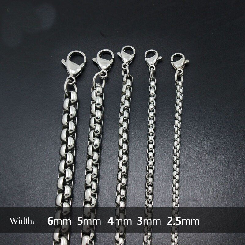 Fashion Stainless Steel Bracelet Metal Link Chains Bracelets Women’s Jewelry 1pc